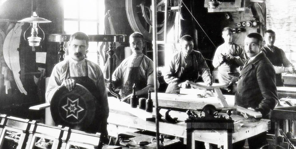 Bilde fra Talgøs produksjon på 1800-tallet